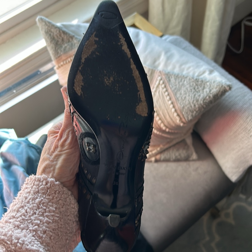 Oscar de la Renta Embellished boots - Picture 5 of 5